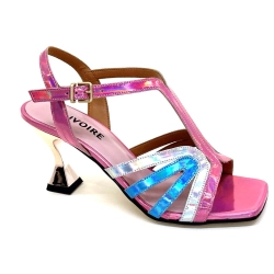 Ivoire 706 Cuir Métallique Irisé Rose Argent Bleu 706 - IRIDE - ROSA - ARGENTO - C Printemps Eté 2024