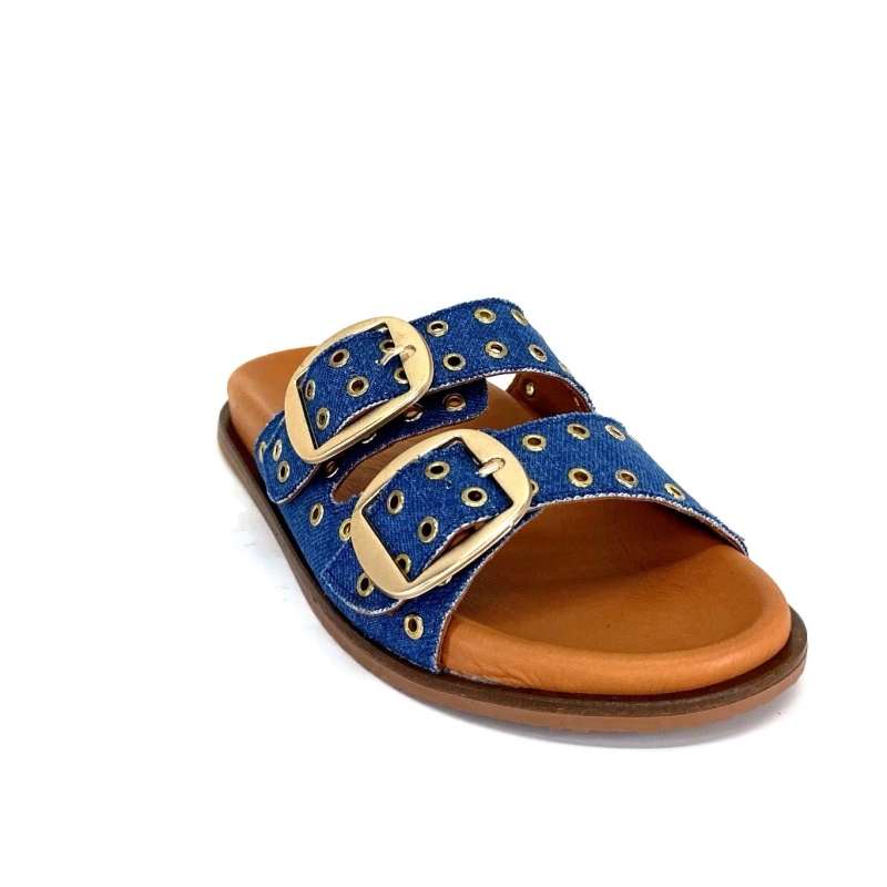 Ivoire D27039-803 Textile Bleu D27039-803 - DARK JEANS Printemps Eté 2024