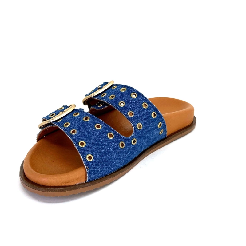 Ivoire D27039-803 Textile Bleu D27039-803 - DARK JEANS Printemps Eté 2024