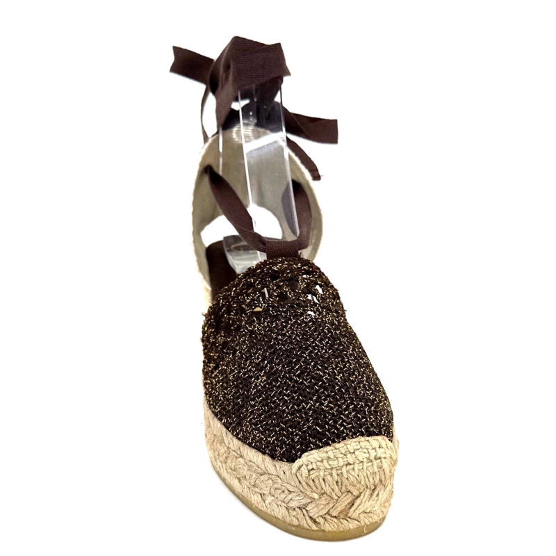 Gaimo Alpargata Textile Marron Or ALPARGATA - 593 MOKA Printemps Eté 2024