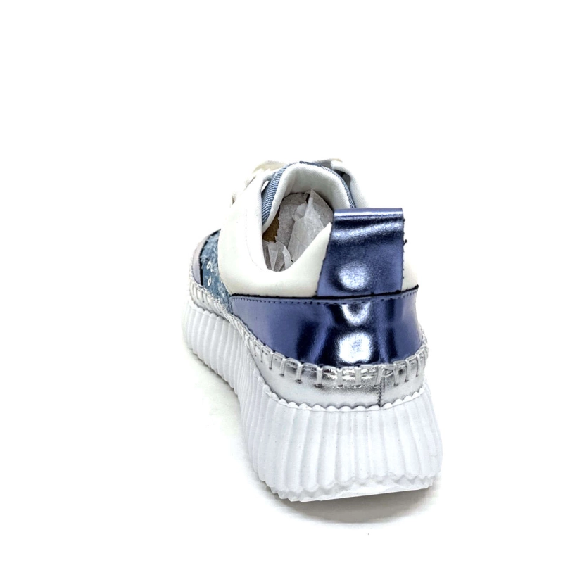 Ivoire 2300962 Textile Bleu 2300962 - 1661 - IT BLUE METALLI Printemps Eté 2025