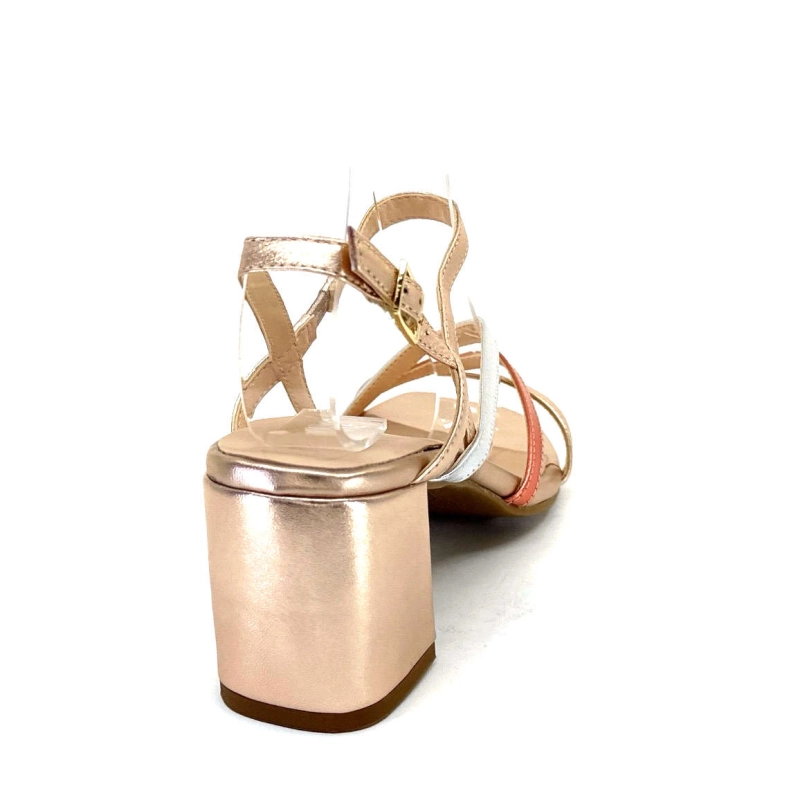 Ivoire A47146 Cuir Métal Argent Rose A47146 - STAR CIPRIA + LIZ CIPRI Printemps Eté 2024