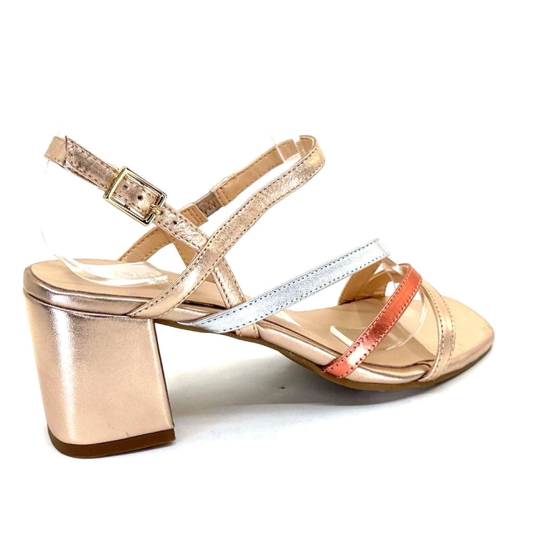 Ivoire A47146 Cuir Métal Argent Rose A47146 - STAR CIPRIA + LIZ CIPRI Printemps Eté 2024