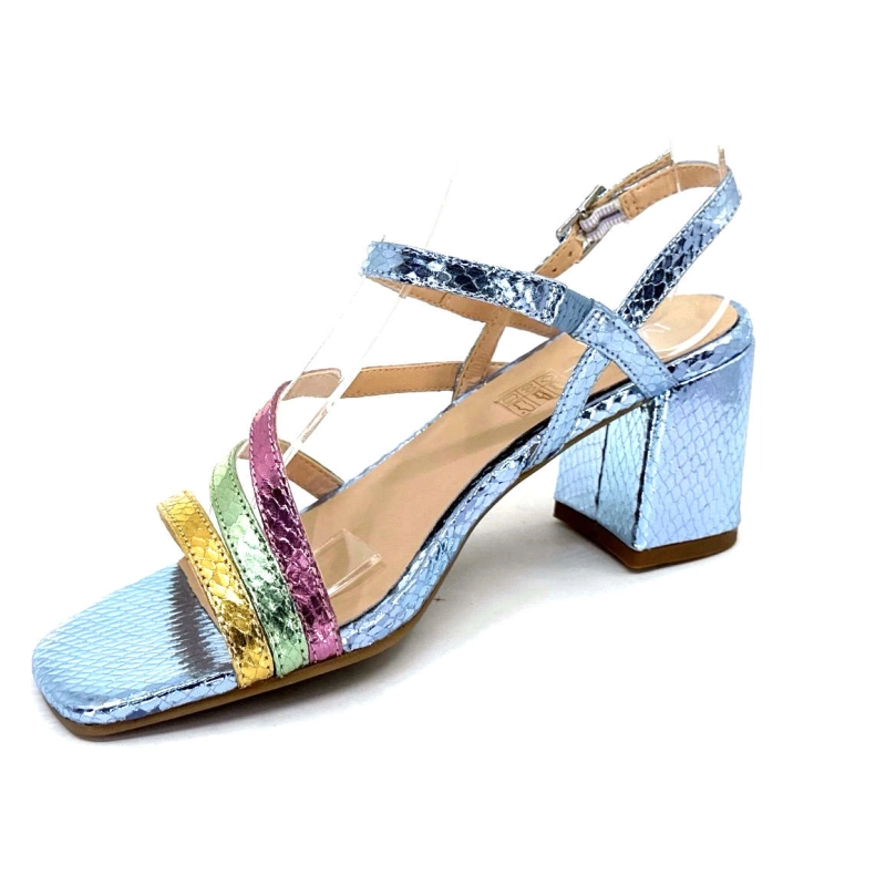 Ivoire A47146 Cuir Métal Bleu Ciel Jaune Vert Rose A47146 - BUNDLE CIELO + BUNDLE P Printemps Eté 2024