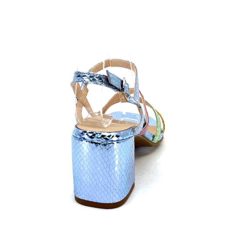 Ivoire A47146 Cuir Métal Bleu Ciel Jaune Vert Rose A47146 - BUNDLE CIELO + BUNDLE P Printemps Eté 2024