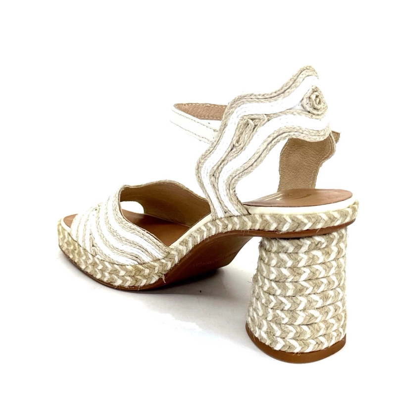 Gaimo Danae Raffia Blanc Beige DANAE - NAT / BLANCO Printemps Eté 2025