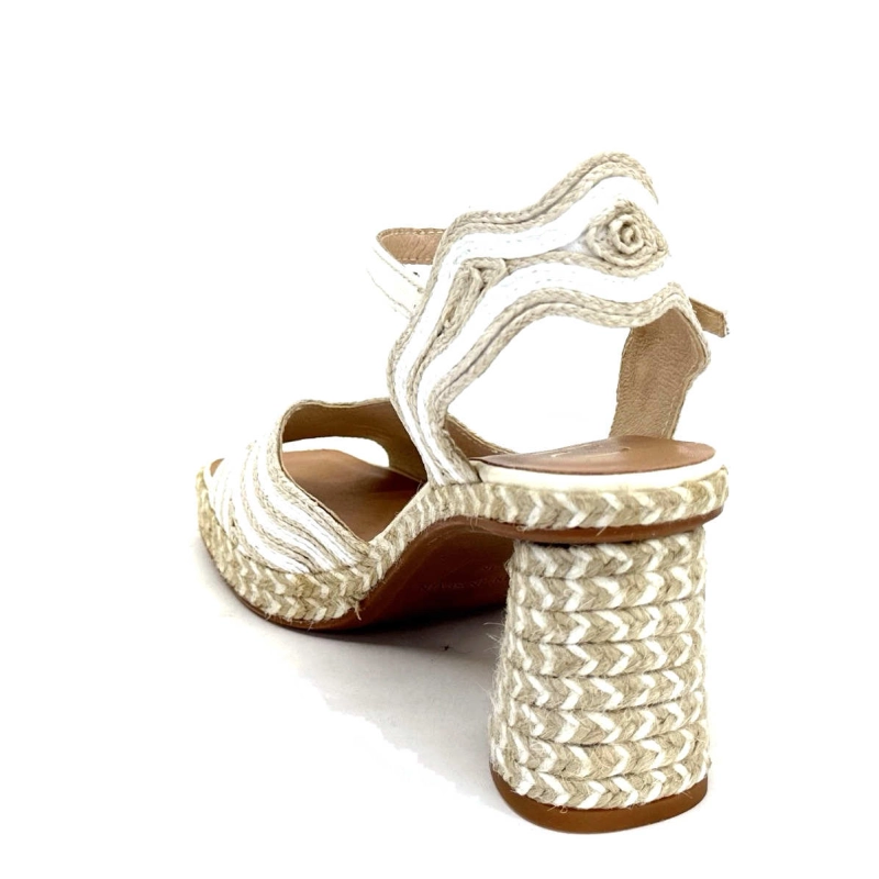 Gaimo Danae Raffia Blanc Beige DANAE - NAT / BLANCO Printemps Eté 2025