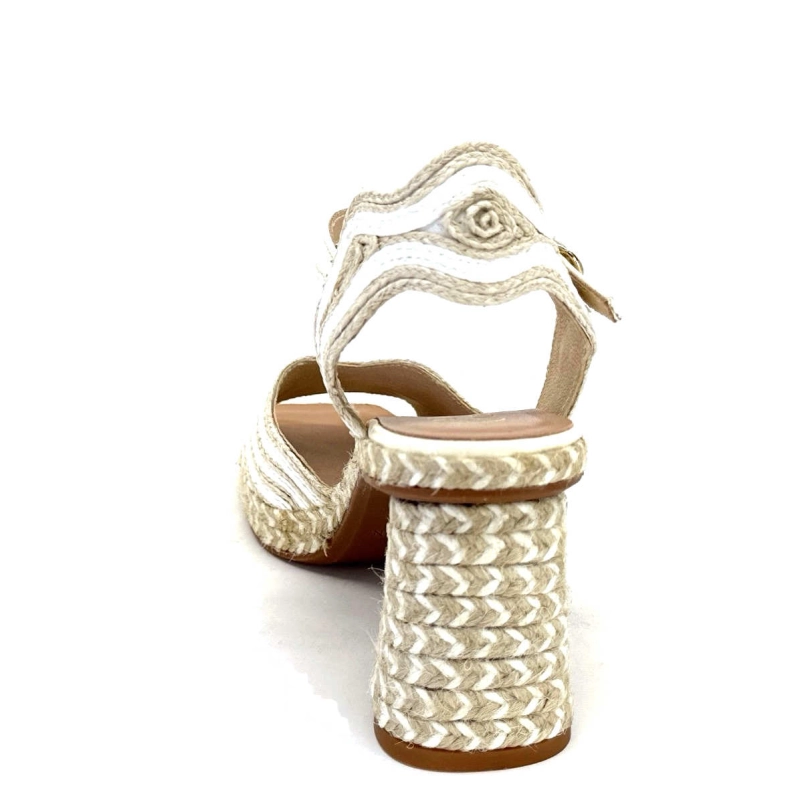 Gaimo Danae Raffia Blanc Beige DANAE - NAT / BLANCO Printemps Eté 2025