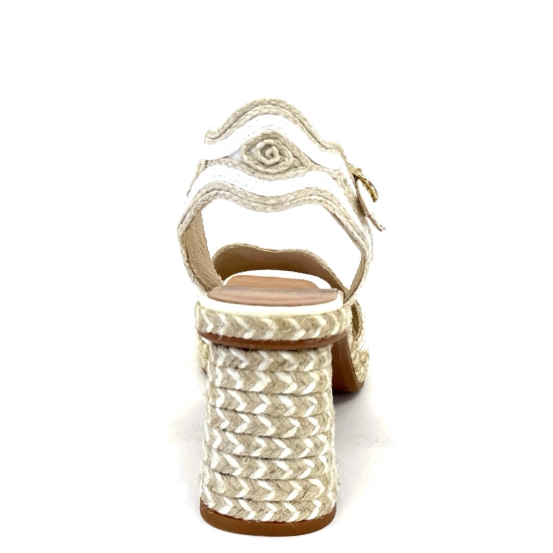 Gaimo Danae Raffia Blanc Beige DANAE - NAT / BLANCO Printemps Eté 2025