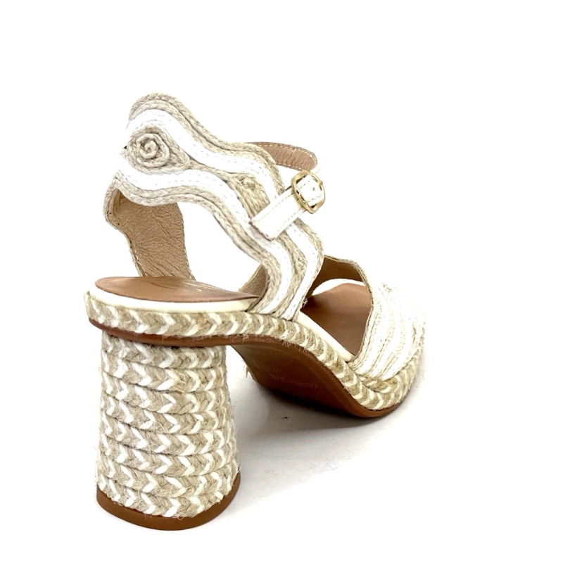 Gaimo Danae Raffia Blanc Beige DANAE - NAT / BLANCO Printemps Eté 2025