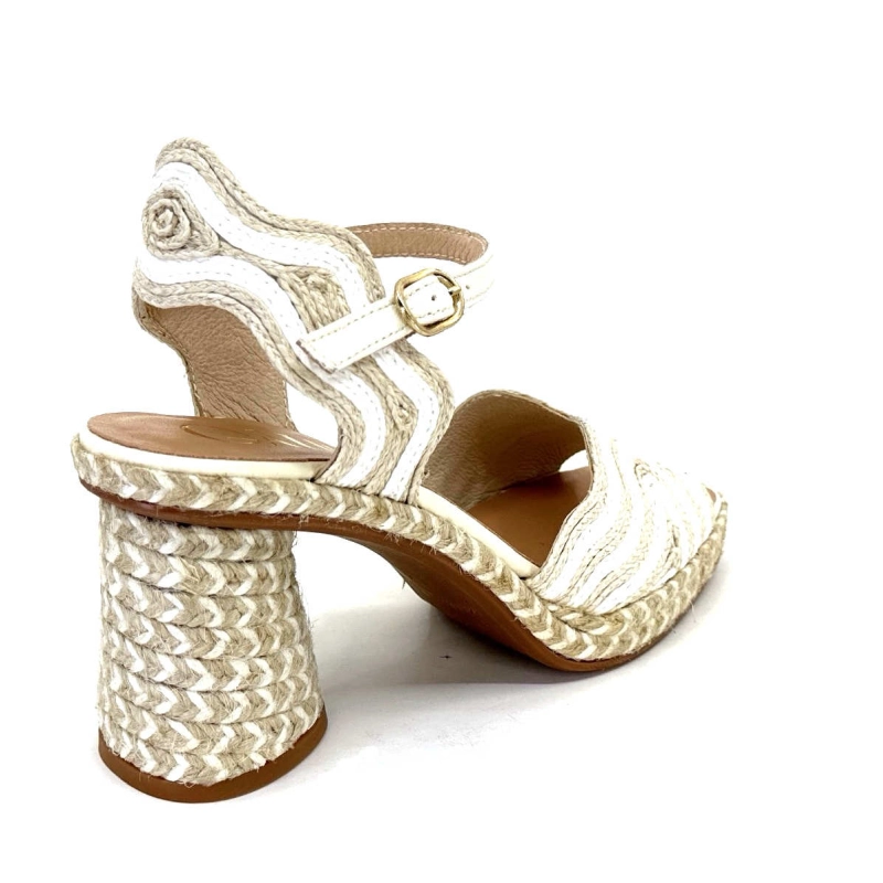 Gaimo Danae Raffia Blanc Beige DANAE - NAT / BLANCO Printemps Eté 2025