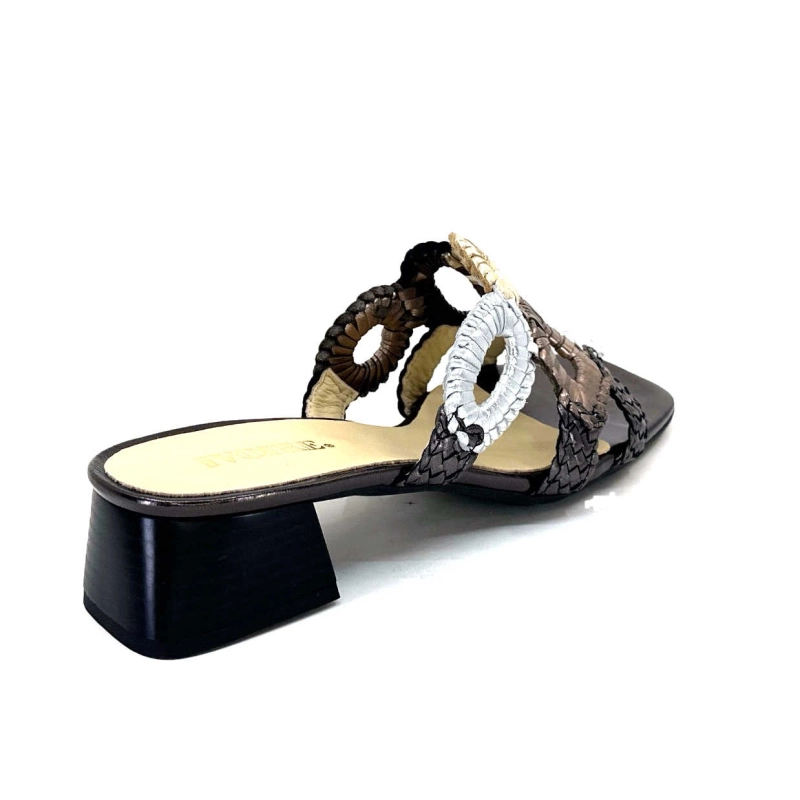 Ivoire 21036 Cuir Anthracite 21036 - TRENZADO FOIL - MULTI AN Printemps Eté 2024