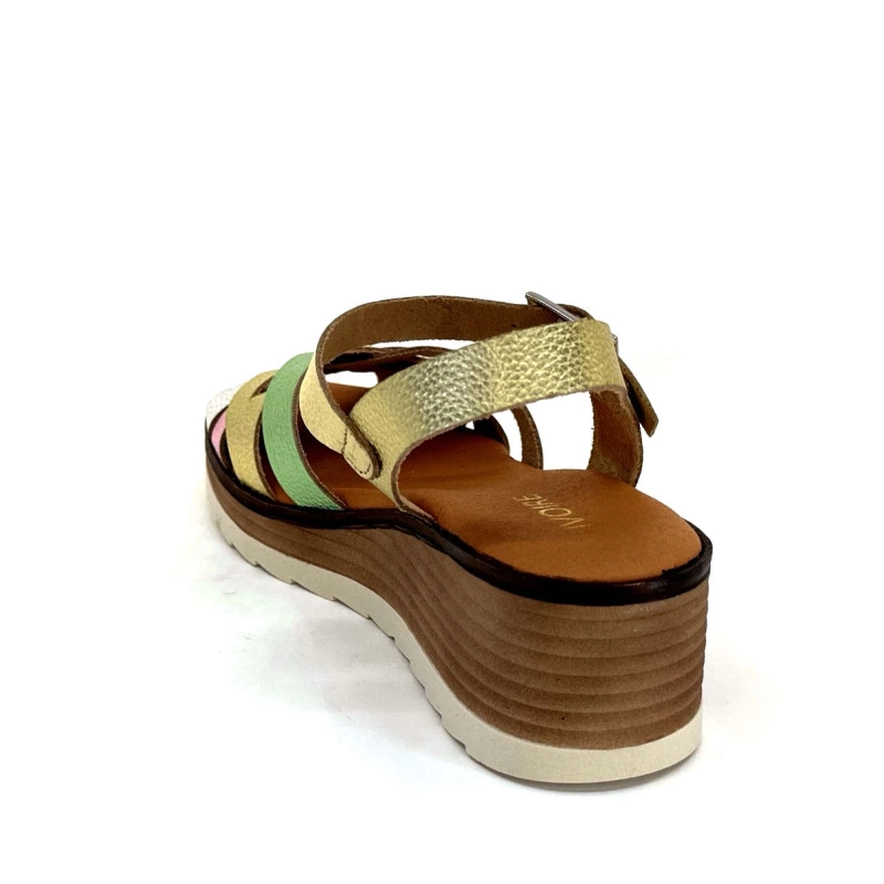 Ivoire Rene Cuir Métal Or Argent Rose Vert RENE - COMBI GRAB - MULTI METAL Printemps Eté 2024