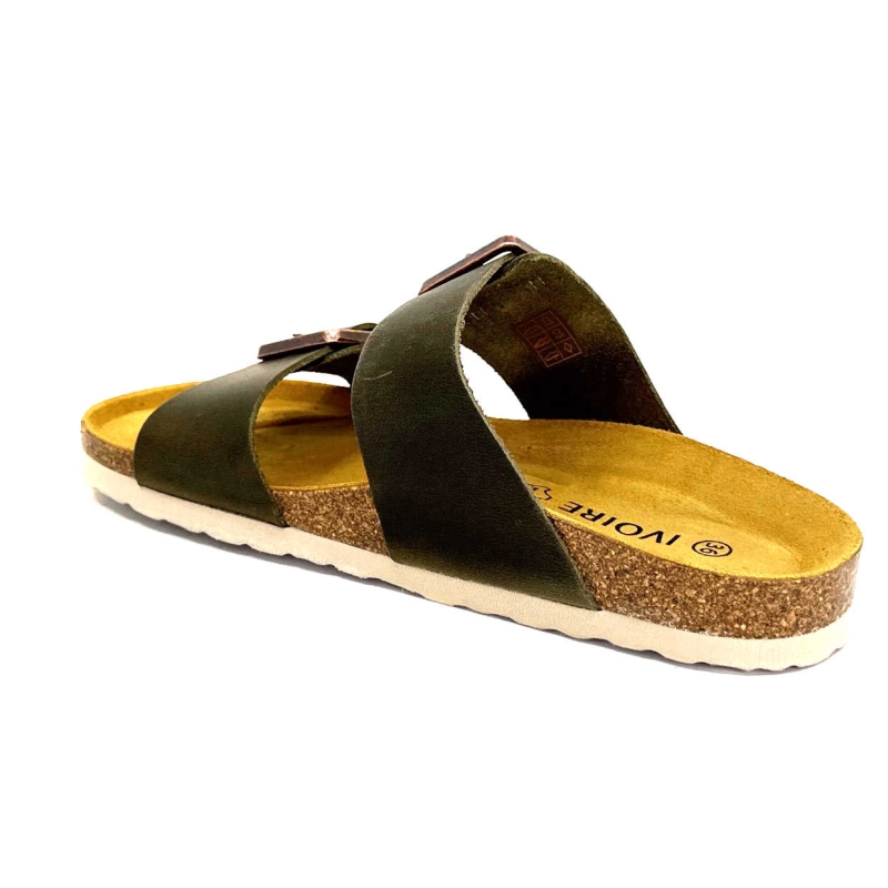 Ivoire 2011.178 Cuir Kaki 2011.178 - 964 KAKI Printemps Eté 2024