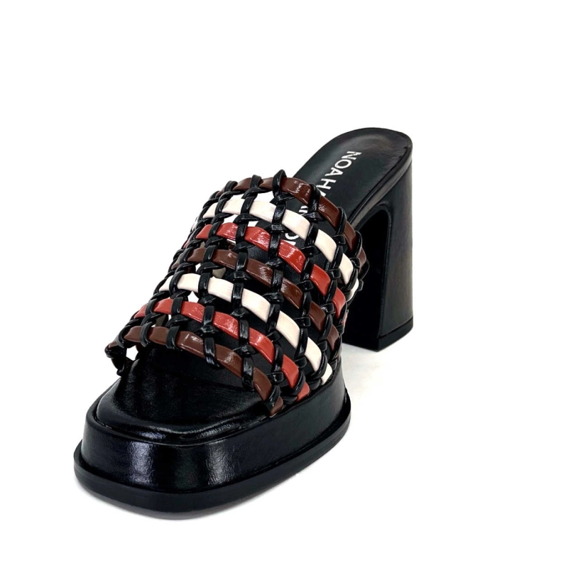 Noa Harmon 9711 M06 Cuir Noir Multicolore 9711M06 - MARE Printemps Eté 2024