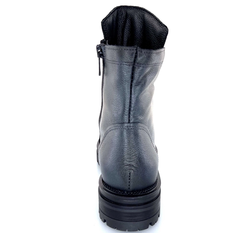 Mjus M77277 301 Cuir Gris Métallique Bijoux Argent M77277 301 - 6334 - PELTRO Automne Hiver 2024-2025