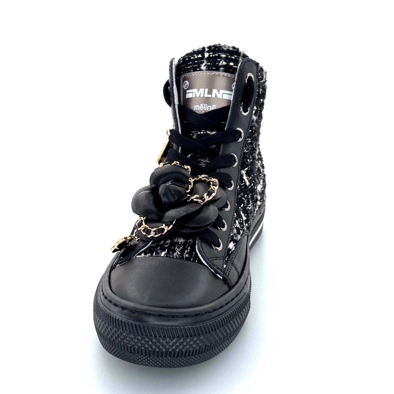 Méliné He 202 Textile Noir Blac Bijoux HE 202/ACC - VAR A 192- VITELLO Automne Hiver 2024-2025