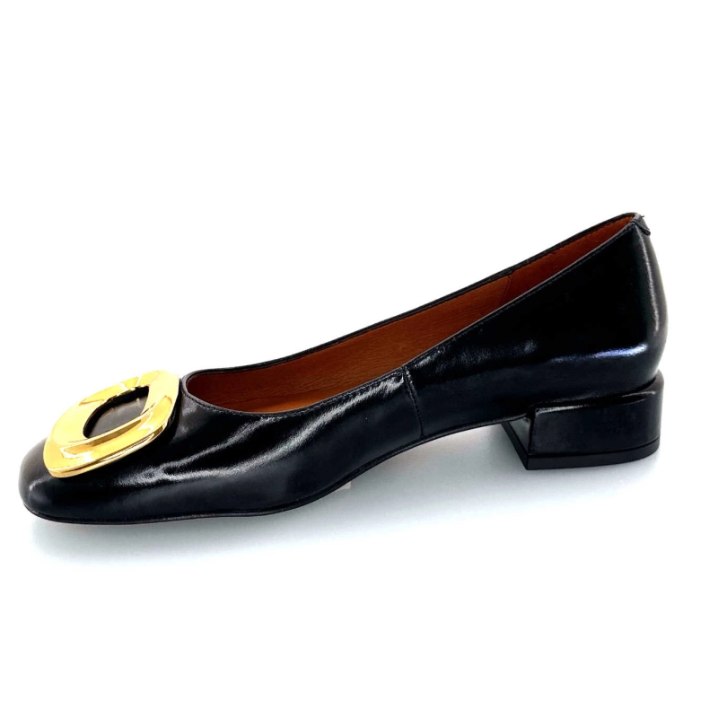 Angel Alarcon 24514 Cuir Glacé Noir 24514 610A - EGIDIO - NOIR Automne Hiver 2024-2025