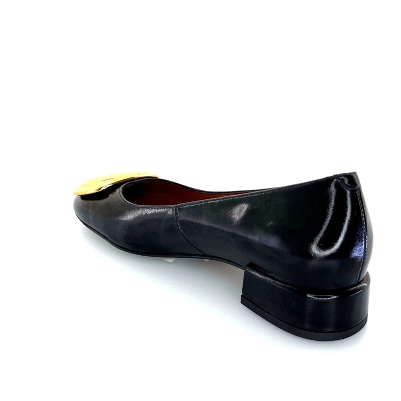 Angel Alarcon 24514 Cuir Glacé Noir 24514 610A - EGIDIO - NOIR Automne Hiver 2024-2025