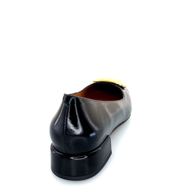 Angel Alarcon 24514 Cuir Glacé Noir 24514 610A - EGIDIO - NOIR Automne Hiver 2024-2025