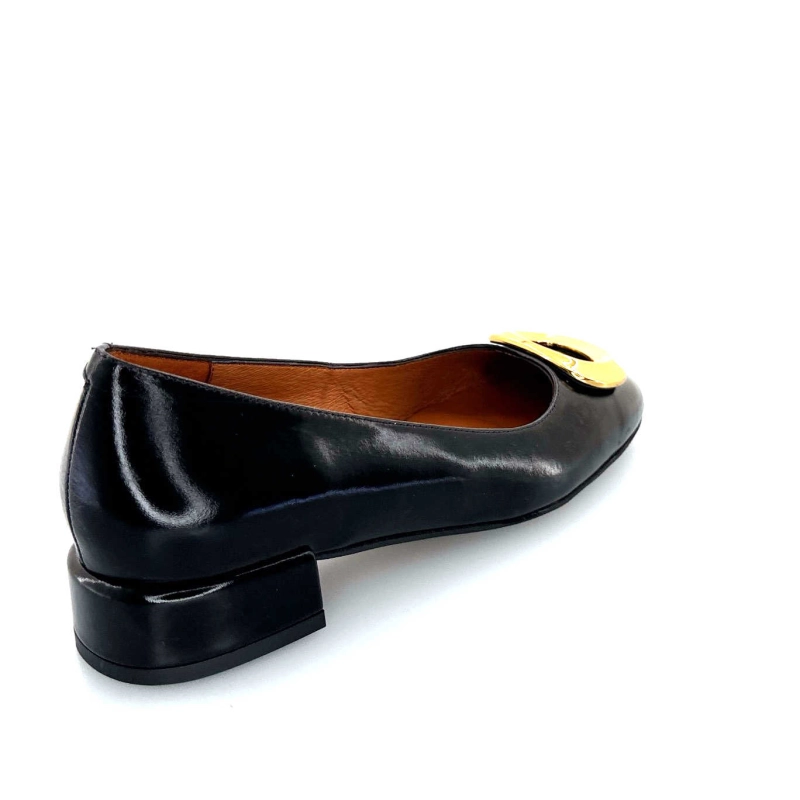 Angel Alarcon 24514 Cuir Glacé Noir 24514 610A - EGIDIO - NOIR Automne Hiver 2024-2025