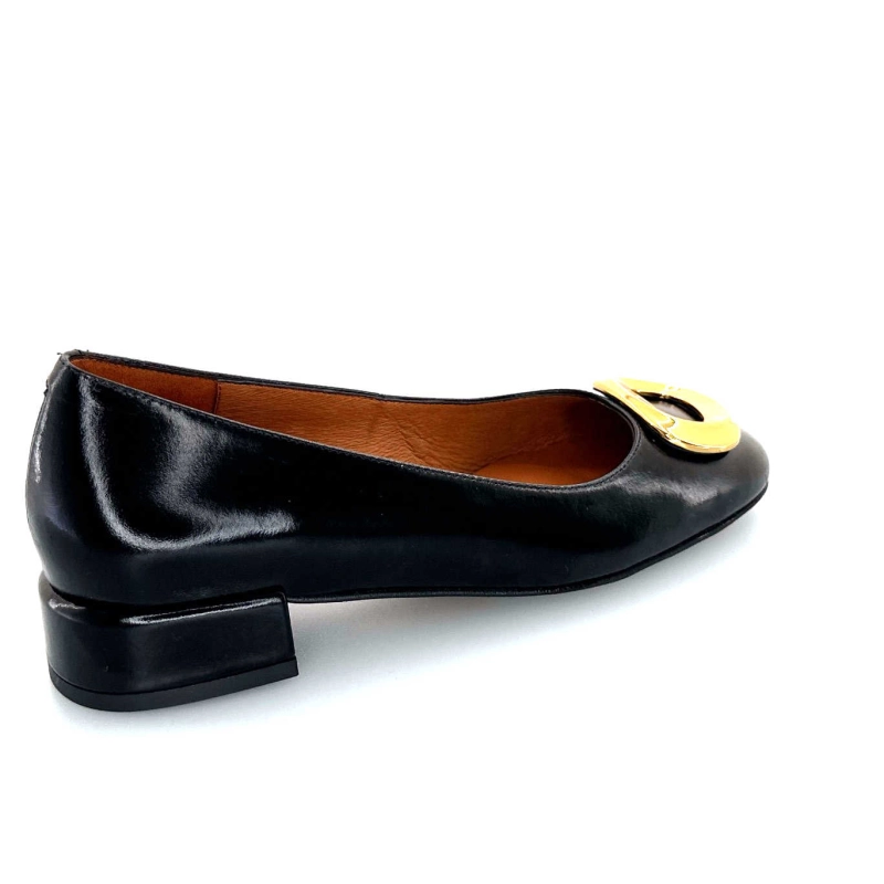 Angel Alarcon 24514 Cuir Glacé Noir 24514 610A - EGIDIO - NOIR Automne Hiver 2024-2025