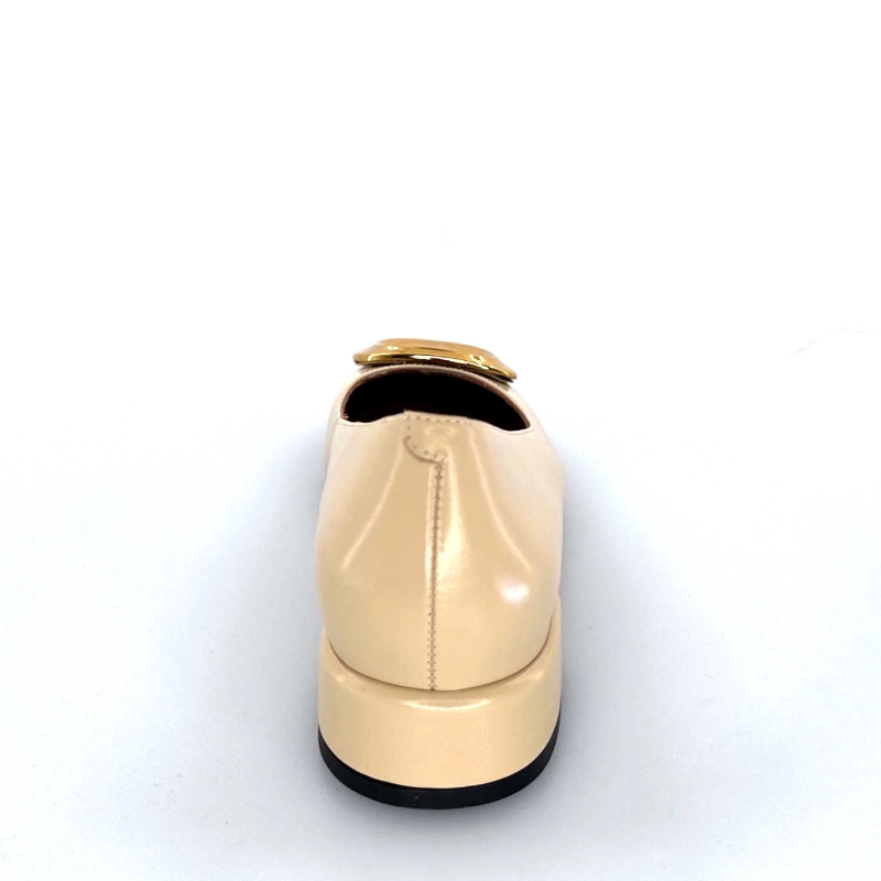 Angel Alarcon 24514 Cuir Glacé Beige 24514 610A - EGIDIO - CHAMPAGNE Automne Hiver 2024-2025