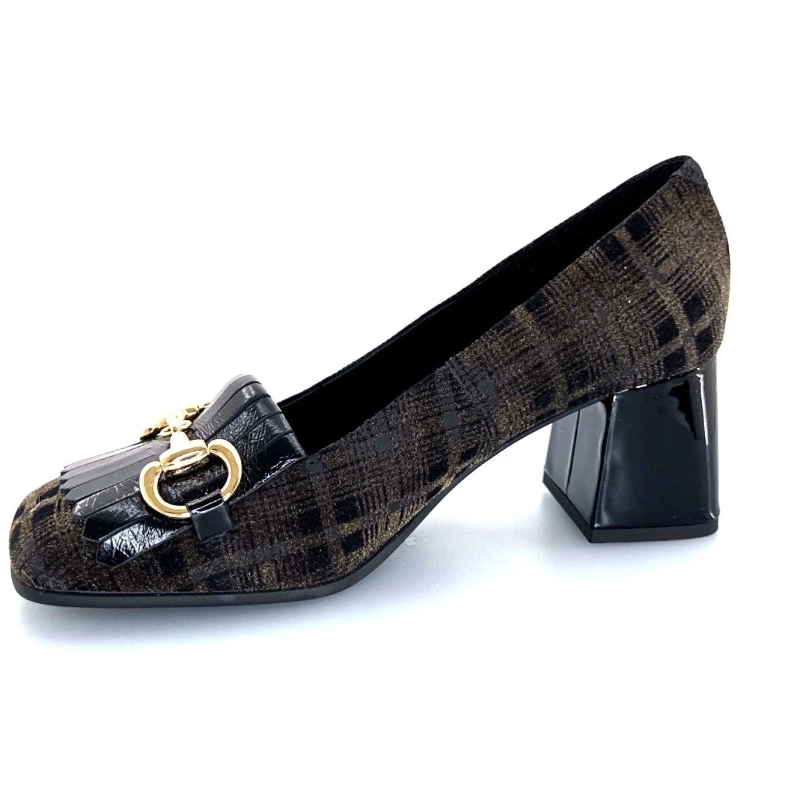 Pedro Miralles 28405 Velours Noir Ivoire Chaussures