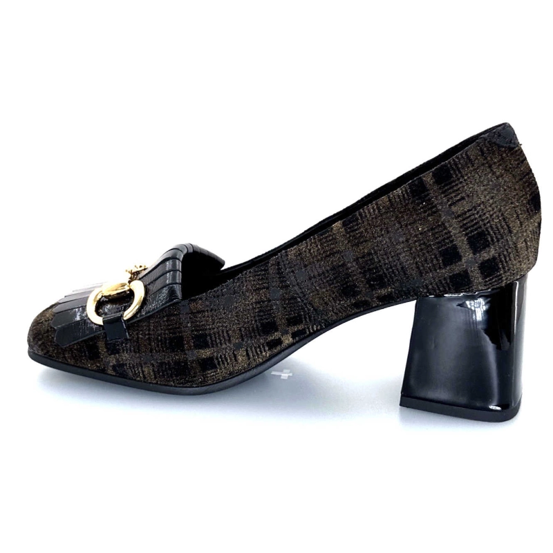 Pedro Miralles 28405 Velours Noir Ivoire Chaussures