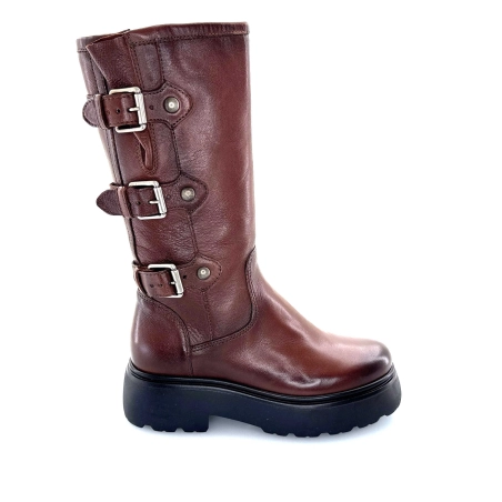 Mjus L44304 201 Cuir Marron L44304 201 - 6383 - CHOCOLATE 7 Automne Hiver 2024-2025