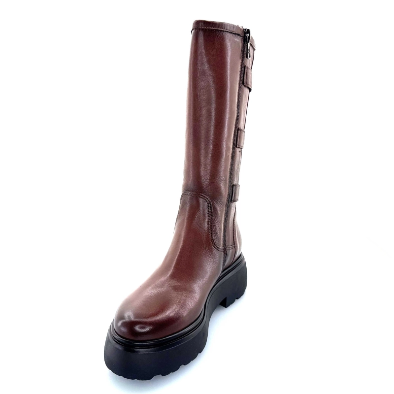 Mjus L44304 201 Cuir Marron L44304 201 - 6383 - CHOCOLATE 7 Automne Hiver 2024-2025