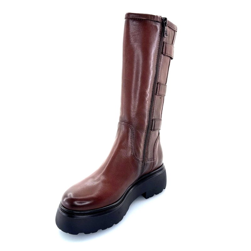 Mjus L44304 201 Cuir Marron L44304 201 - 6383 - CHOCOLATE 7 Automne Hiver 2024-2025