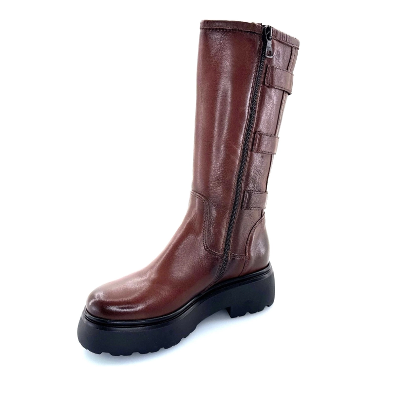 Mjus L44304 201 Cuir Marron L44304 201 - 6383 - CHOCOLATE 7 Automne Hiver 2024-2025