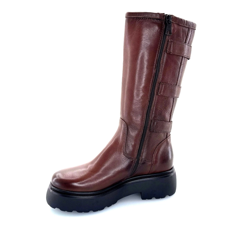 Mjus L44304 201 Cuir Marron L44304 201 - 6383 - CHOCOLATE 7 Automne Hiver 2024-2025