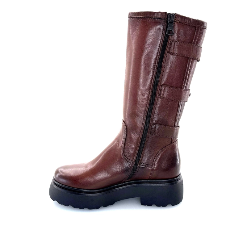 Mjus L44304 201 Cuir Marron L44304 201 - 6383 - CHOCOLATE 7 Automne Hiver 2024-2025
