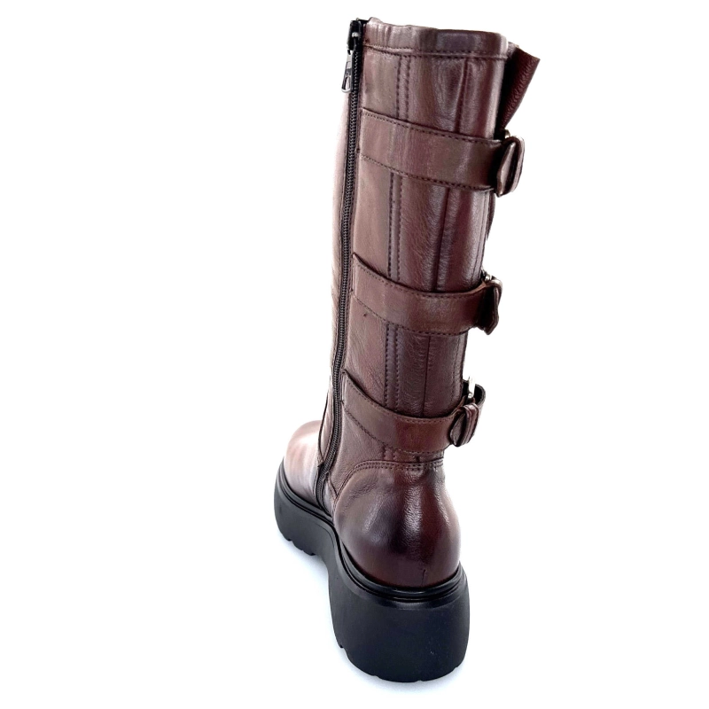 Mjus L44304 201 Cuir Marron L44304 201 - 6383 - CHOCOLATE 7 Automne Hiver 2024-2025