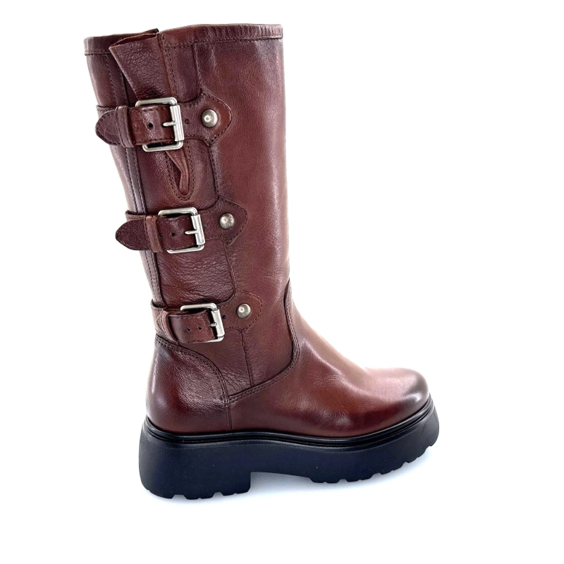 Mjus L44304 201 Cuir Marron L44304 201 - 6383 - CHOCOLATE 7 Automne Hiver 2024-2025