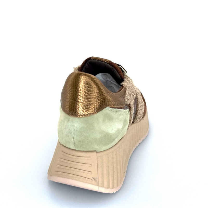 Softwaves 8.95.05/002 Daim Marron Vert 8.95.05 / 002 - MOUTON ARENA - V Automne Hiver 2024-2025