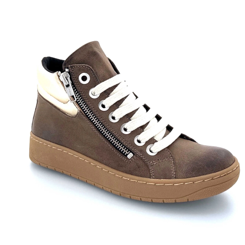 Chacal 6954 Cuir Taupe Doré 6954 - INCOBUCK TAUPE - METAL PL Automne Hiver 2024-2025