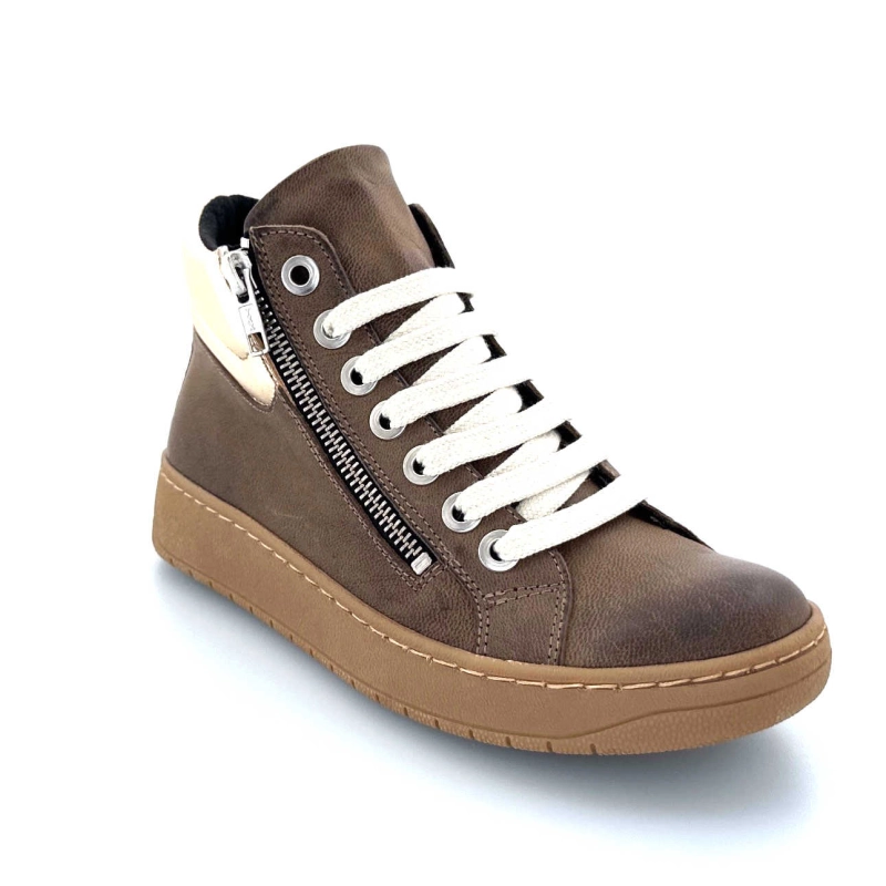 Chacal 6954 Cuir Taupe Doré 6954 - INCOBUCK TAUPE - METAL PL Automne Hiver 2024-2025