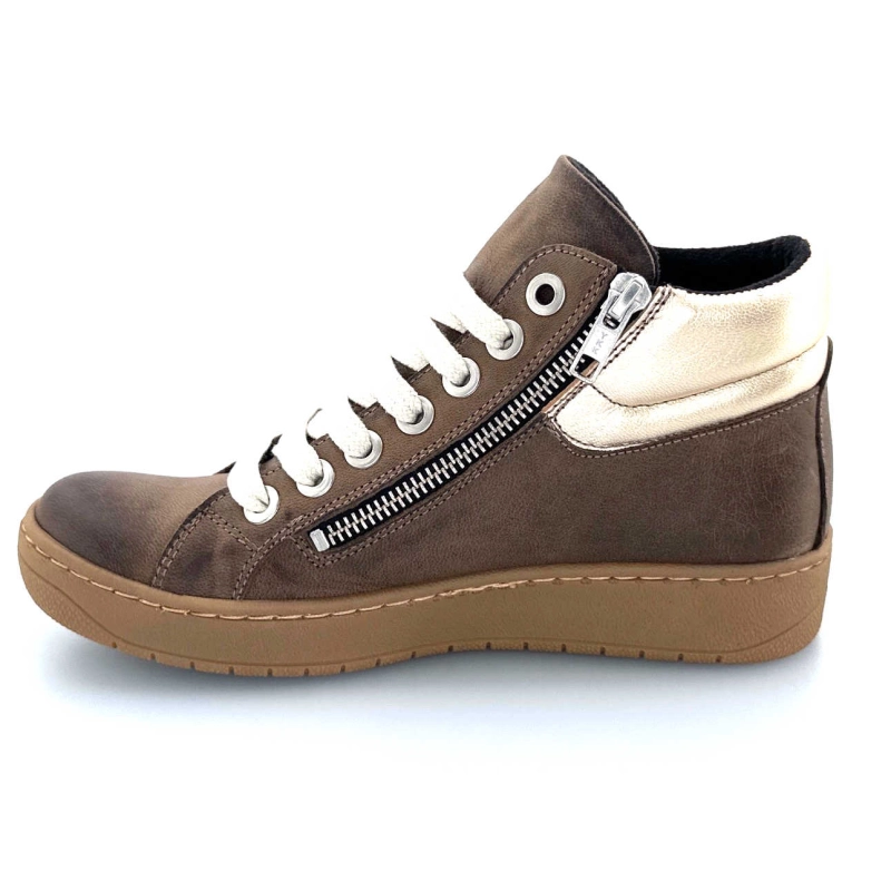 Chacal 6954 Cuir Taupe Doré 6954 - INCOBUCK TAUPE - METAL PL Automne Hiver 2024-2025