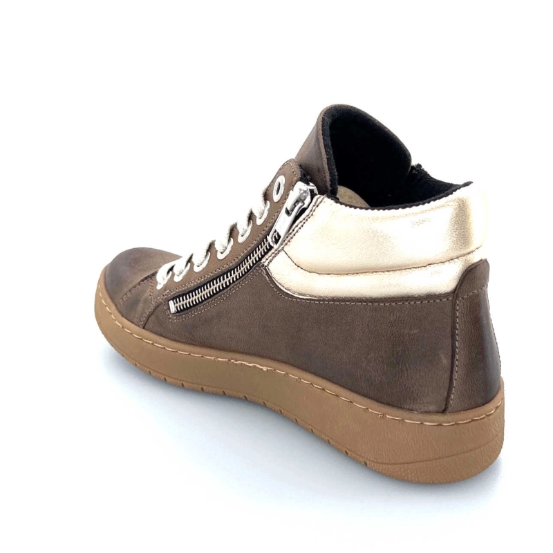 Chacal 6954 Cuir Taupe Doré 6954 - INCOBUCK TAUPE - METAL PL Automne Hiver 2024-2025