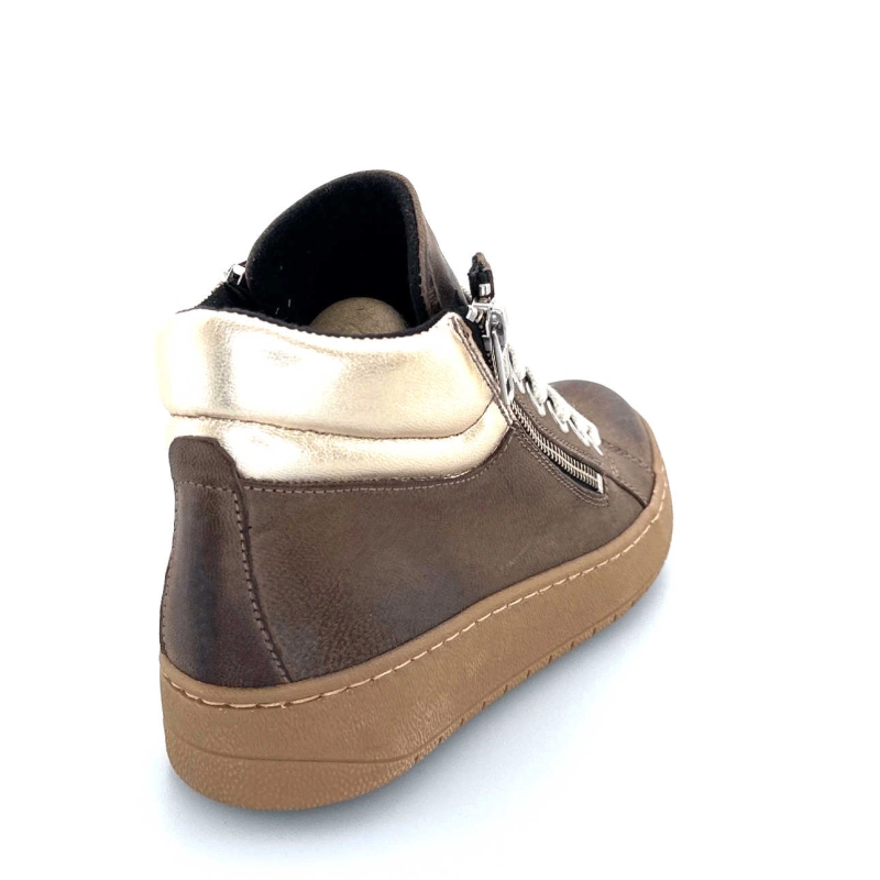 Chacal 6954 Cuir Taupe Doré 6954 - INCOBUCK TAUPE - METAL PL Automne Hiver 2024-2025