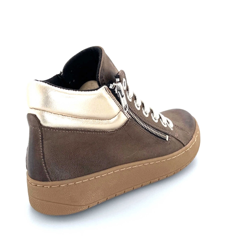 Chacal 6954 Cuir Taupe Doré 6954 - INCOBUCK TAUPE - METAL PL Automne Hiver 2024-2025