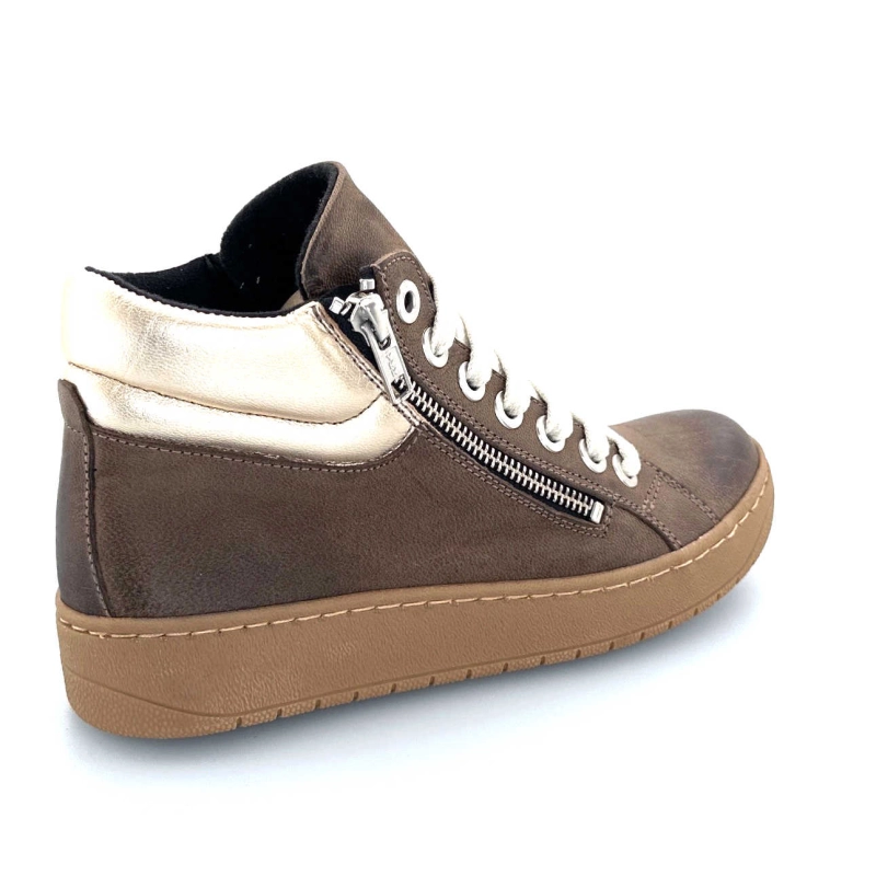 Chacal 6954 Cuir Taupe Doré 6954 - INCOBUCK TAUPE - METAL PL Automne Hiver 2024-2025