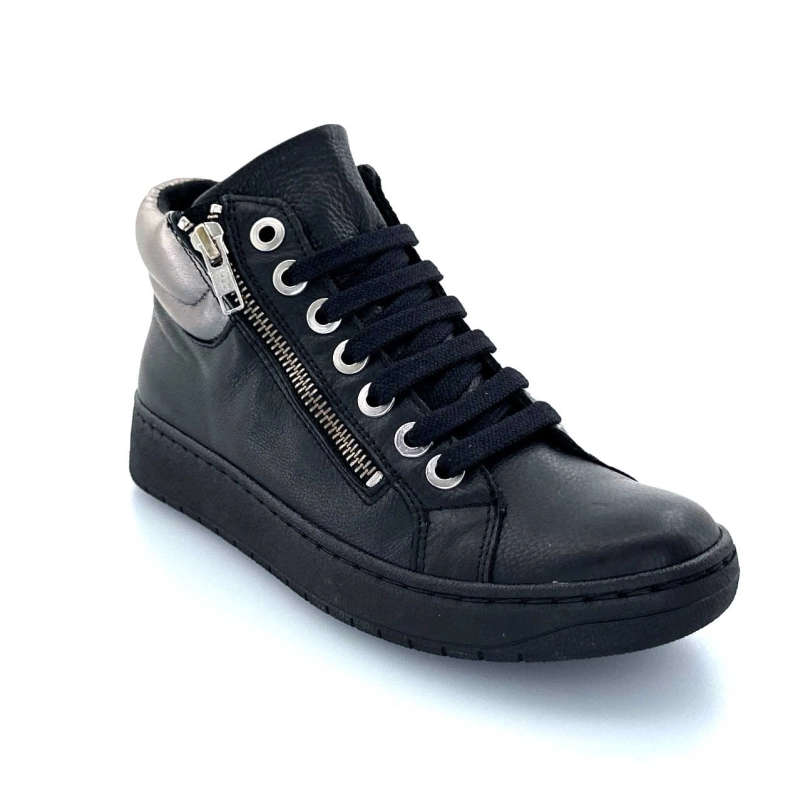 Chacal 6944 Cuir Noir 6944 - MINERVA NEGRO - MINERVA M Automne Hiver 2024-2025