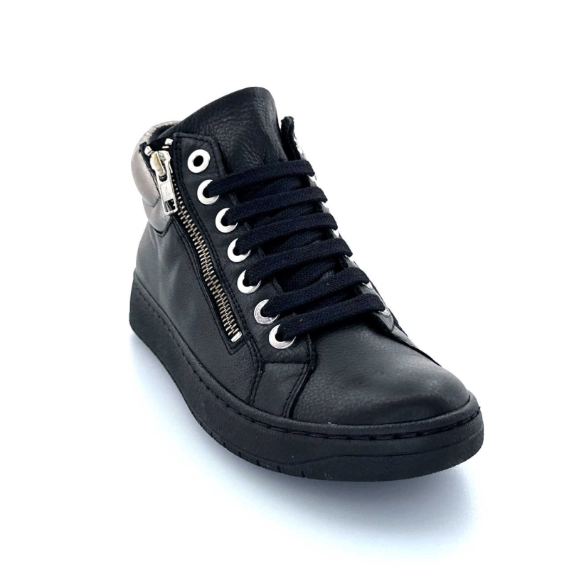 Chacal 6944 Cuir Noir 6944 - MINERVA NEGRO - MINERVA M Automne Hiver 2024-2025