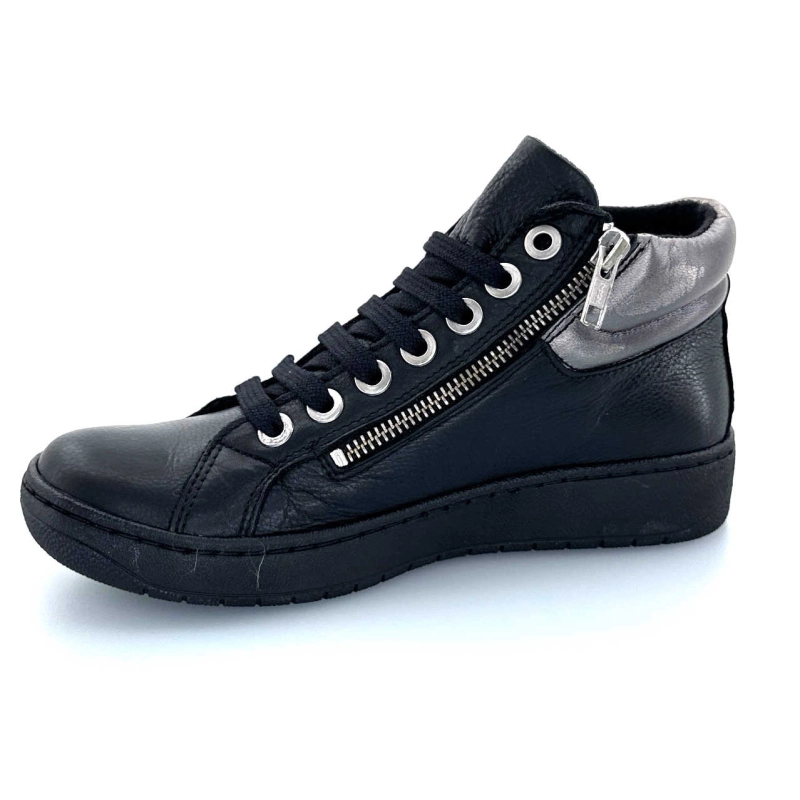 Chacal 6944 Cuir Noir 6944 - MINERVA NEGRO - MINERVA M Automne Hiver 2024-2025