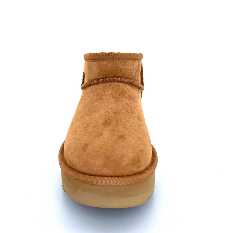 Sweet Heritage Patineuse Daim Camel PATINEUSE - CHESNUT Automne Hiver 2024-2025