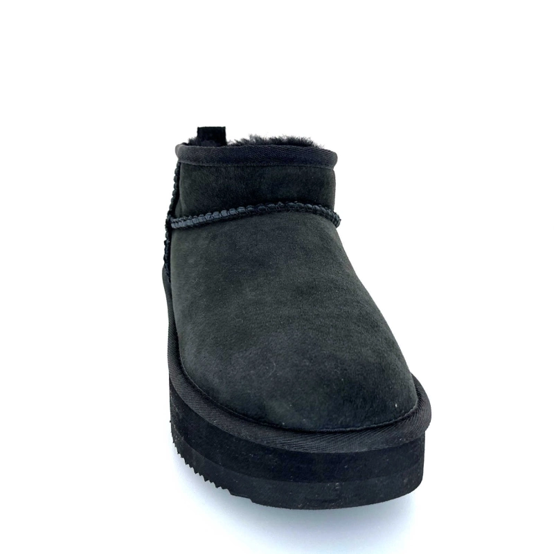 Sweet Heritage Patineuse Daim Noir PATINEUSE - NOIR Automne Hiver 2024-2025